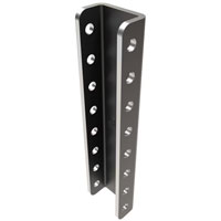 (image for) Trailer Adjustable Coupler Channel Bracket 20,000 lb. 8 Hole Dexter/Redneck #C20-8