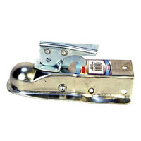 (image for) Trailer Tongue Coupler Straight 1 7/8" Ball 2" Tongue 2k Dexter/Redneck #CP01-010