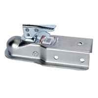 (image for) Trailer Straight Tongue Coupler 2" Ball 3" Tongue 5k Dexter/Redneck #CP01-070