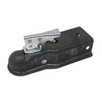 (image for) Trailer Ram Straight Tongue Coupler Ram 2" Ball 5,000 Oily 3" Channel Dexter/Redneck #CT5003