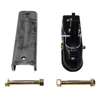 (image for) Trailer Ram Adjustable Ram Coupler With 5 Position Channel 2 5/16" Ball 15k Dexter/Redneck #CTA-280CXL-HD