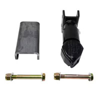 (image for) Trailer Ram Adjustable Coupler With 3 Position Channel 2 5/16" Ball 12.5k Dexter/Redneck #CTA-296C