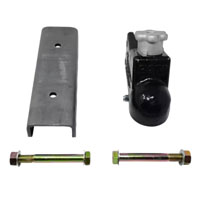 (image for) Trailer Ram Adjustable Coupler With 5 Position Channel 2 5/16" Ball 14k Dexter/Redneck #CTA-321CXL