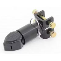 (image for) Trailer Ram Adjustable Coupler 2" Ball 7,000 lb. Dexter/Redneck #CTA190