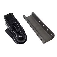 (image for) Trailer Ram Adjustable Coupler With 5 Position Channel 2 5/16" Ball 14k Dexter/Redneck #CTA400CXL