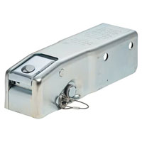 (image for) Trailer Dexter Straight Tongue Coupler 2" Ball 5,000 lb. Zinc 3" Channel Dexter/Redneck #D074-008-00
