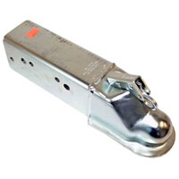 (image for) Trailer Straight Tongue Coupler 2 5/16" Ball 3" Tongue 21,000 lb. Dexter/Redneck #D074-350-00