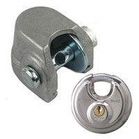 (image for) Trailer Blaylock Gooseneck Set Screw Cover With Master Lock Padlock Dexter/Redneck #EZTL51-40D