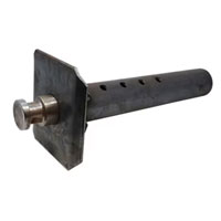 (image for) Trailer Ram Gooseneck Coupler Adapter SAE 2" KingPin 25k Dexter/Redneck #KP5G-R25
