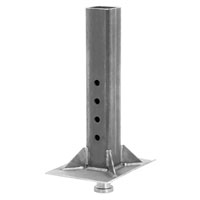 (image for) Square Gooseneck Coupler Kingpin 20" Dexter/Redneck #KP84HB