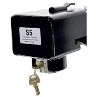 (image for) Trailer S5 A Frame Trigger Style Coupler Lock 2 5/16" Ball Dexter/Redneck #LCS005D