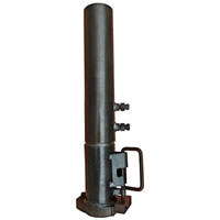 (image for) Trailer Ram Gooseneck Coupler 2 5/16" Ball Round 24,000 lb Dexter/Redneck #SAC2516-I
