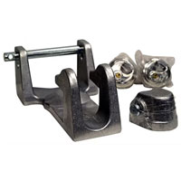 (image for) Trailer Gooseneck Coupler Coupler And Lug Nut Sleeve Lock Dexter/Redneck #TL-53