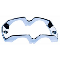 (image for) Chrome Trailer Light Guard For Oval Lights Dexter/Redneck #106-09