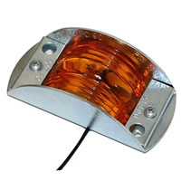 (image for) Marker Clearance Incandescent Light Rectangular Armored Light Amber Dexter/Redneck #119A