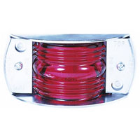 (image for) Rectangular Marker Clearance Incandescent Rectangular Armored Light Red Dexter/Redneck #119R