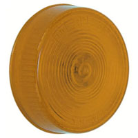 (image for) Marker Clearance Light Incandescent 2 1/2" Round Amber Standard Dexter/Redneck #142A