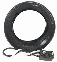 (image for) Trailer Round Light Recess Mount Grommet & Pigtail Dexter/Redneck #143-18K