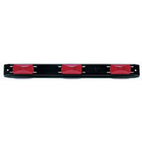 (image for) Trailer Identification Light Bar Submersible Incandescent Submersible 17" Red 1 Bulb Dexter/Redneck #150-3R