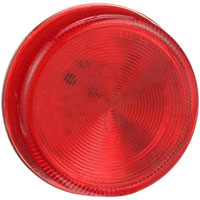 (image for) Trailer Marker Clearance Light 2 1/2" Round Red Piranha Dexter/Redneck #162R