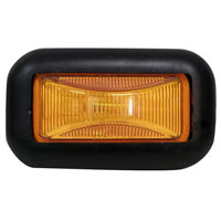 (image for) Trailer Marker Clearance Light Kit Mini Thinline Amber Dexter/Redneck #2636A
