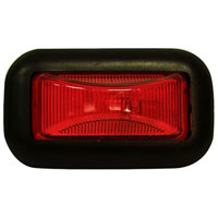 (image for) Trailer Marker Clearance Light Kit Mini Thinline Red Dexter/Redneck #2636R