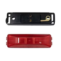 (image for) Trailer Marker Clearance Incandesent Light Kit Thinline 2 Bulb Red Standard Dexter/Redneck #2637R