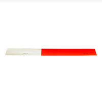 (image for) Conspicuity Tape 11" Red X 7" White 18" Strip Dexter/Redneck #29845