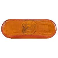 (image for) Trailer Park/Turn Light Only Incandescent 6'' Oval Amber Standard Dexter/Redneck #421A