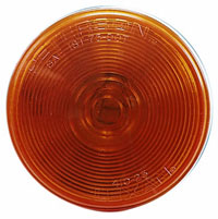 (image for) Trailer Park/Turn Light Only Incandescent 4'' Round Amber Standard Dexter/Redneck #426A