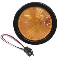 (image for) Trailer Park/Turn Light Kit Incandescent 4'' Round Amber Standard Dexter/Redneck #426KA
