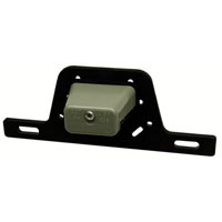 (image for) Trailer License Plate Light Incandescent 4" With Steel Bracket Dexter/Redneck #436B