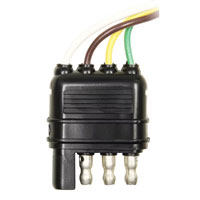 (image for) Trailer Wiring Harness Trailer End 4 Way Flat Dexter/Redneck #44P