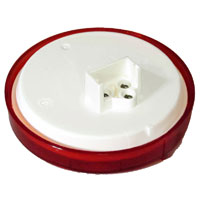 (image for) Trailer Stop/Turn/Tail Light Only 4'' Round Red Lumenx Dexter/Redneck #826R-7
