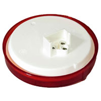 (image for) Trailer Stop/Turn/Tail Light Kit LED 4'' Round Red Lumenx Dexter/Redneck #826R-7K