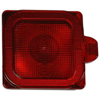 (image for) Trailer Stop/Turn/Tail Light Only LED Submersible 5.38" Square 7 Diode Right Hand Red Dexter/Redneck #844