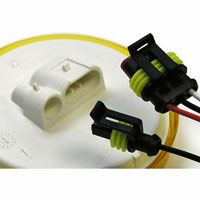 (image for) Trailer Stop/Turn/Tail/Backup Light Kit LED 4'' Round Red Cyclops Dexter/Redneck #882K-7