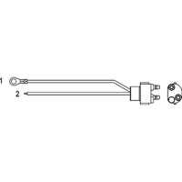 (image for) Trailer Light 2 Wire Pigtail Dexter/Redneck #A-45CB