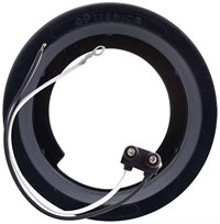(image for) Trailer Light Mounting Grommet & Pigtail 2" Round Open Back Dexter/Redneck #A-54GK