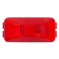 (image for) Trailer Marker Clearance Incandescent Light 2.5" Mini Thinline Red Standard Dexter/Redneck #A-91RB