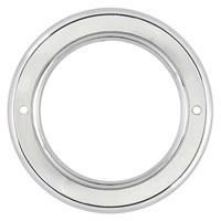(image for) Trailer Light Chrome Grommet Cover 4" Round Dexter/Redneck #A45CGB