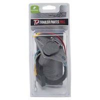 (image for) Trailer Wiring Connector Adaptor 4 Way To 6 Way Round Dexter/Redneck #ADP426