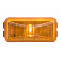 (image for) Trailer Marker Clearance Light 2.5" LED Mini Thinline Amber FleetCount Dexter/Redneck #AL-90AB