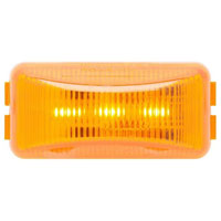 (image for) Trailer Marker Clearance Light Only LED 2.5" Rectangular Mini Thinline 3 Diode Amber Standard Dexter/Redneck #AL-91AB
