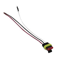 (image for) Trailer LED Light Hardshell 3-Wire Pigtail Dexter/Redneck #B417-49