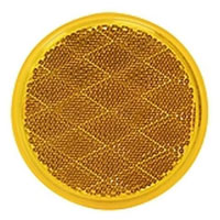 (image for) Trailer Reflector Amber 3 1/4" Round Dexter/Redneck #B475A