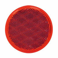 (image for) Trailer Reflector 3 1/4" Red Round Dexter/Redneck #B475R