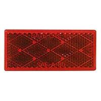 (image for) Trailer Reflector Red 3.19" Rectangular Dexter/Redneck #B483R