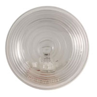 (image for) Trailer Back Up Incandescent Light 4" Round DOT Compliant White Standard Dexter/Redneck #BU-45CB