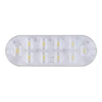 (image for) Trailer Back Up Light LED 6" Oval Standard Dexter/Redneck #BUL-10CB
